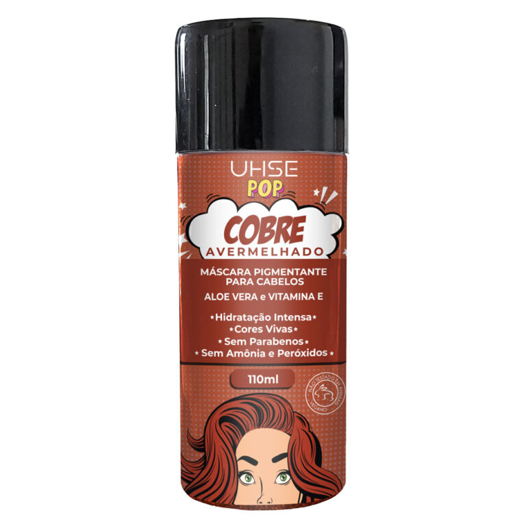 Máscara pigmentante Cobre Avermelhado UHSE POP